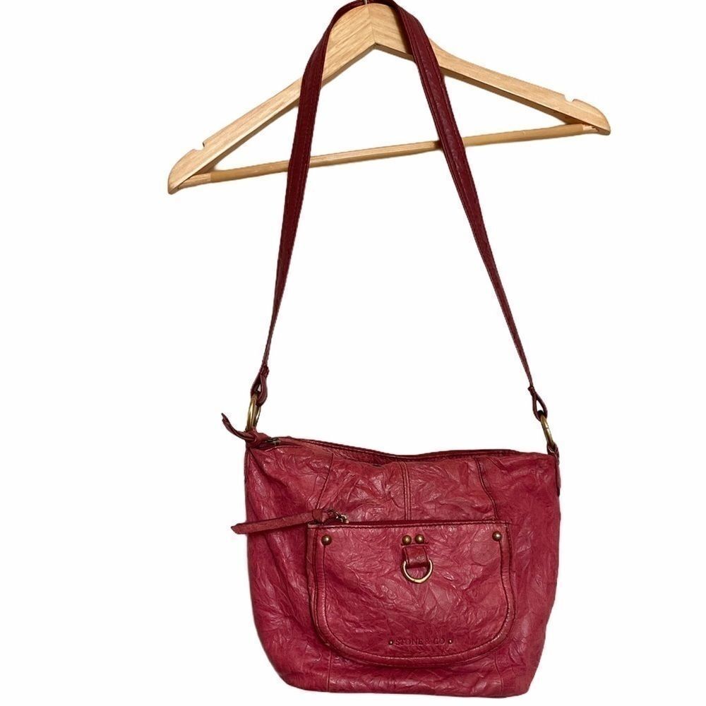 Stone & Co. Pink Leather Purse